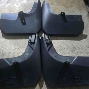 Chevrolet Black Mud Flaps Set of Four